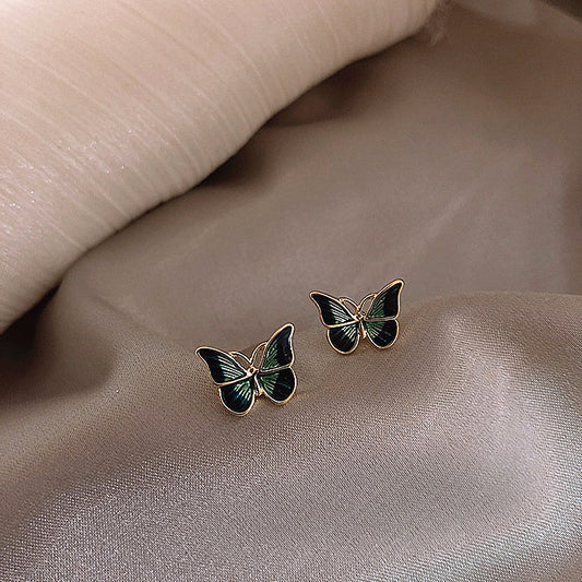 French Gentle Agile Butterfly Earrings