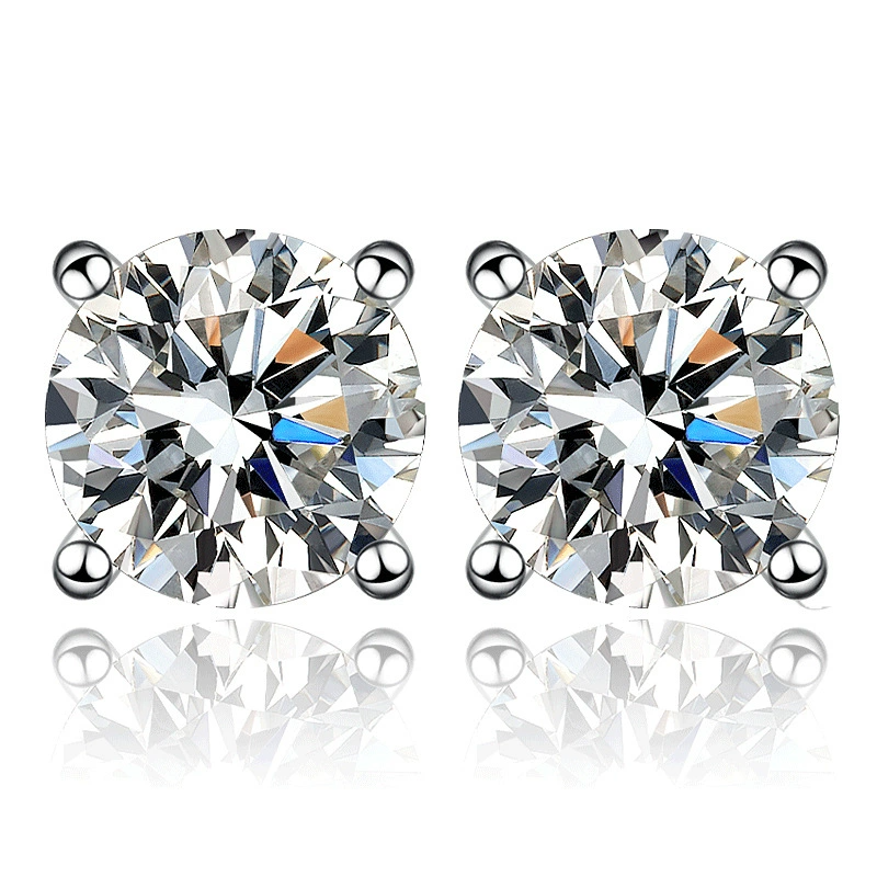 Moissanite Stud Earrings