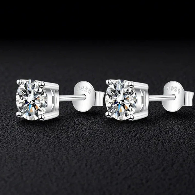 Moissanite Stud Earrings
