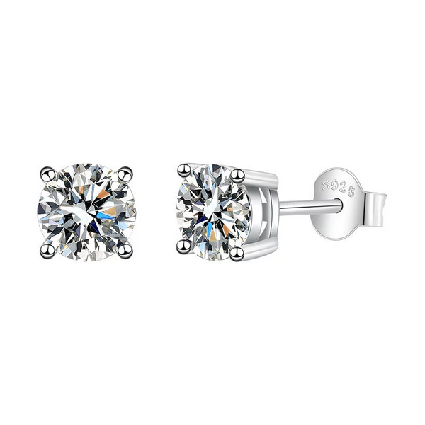 Moissanite Stud Earrings