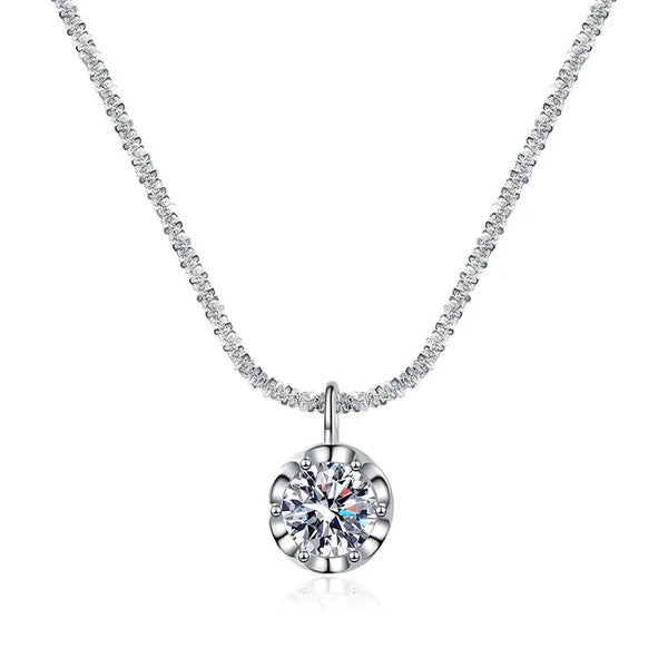 Sparkling Moissanite Necklace for Women