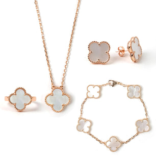 Four Leaf Clover Jewelry Full Set